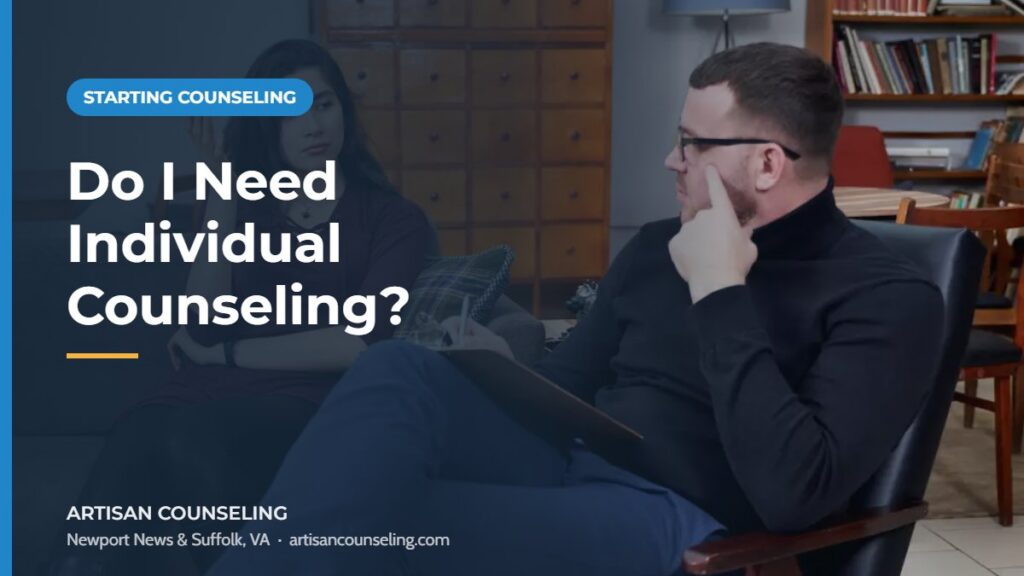 Thoughtful woman sitting by a window, featured image for an article on signs you may need individual counseling